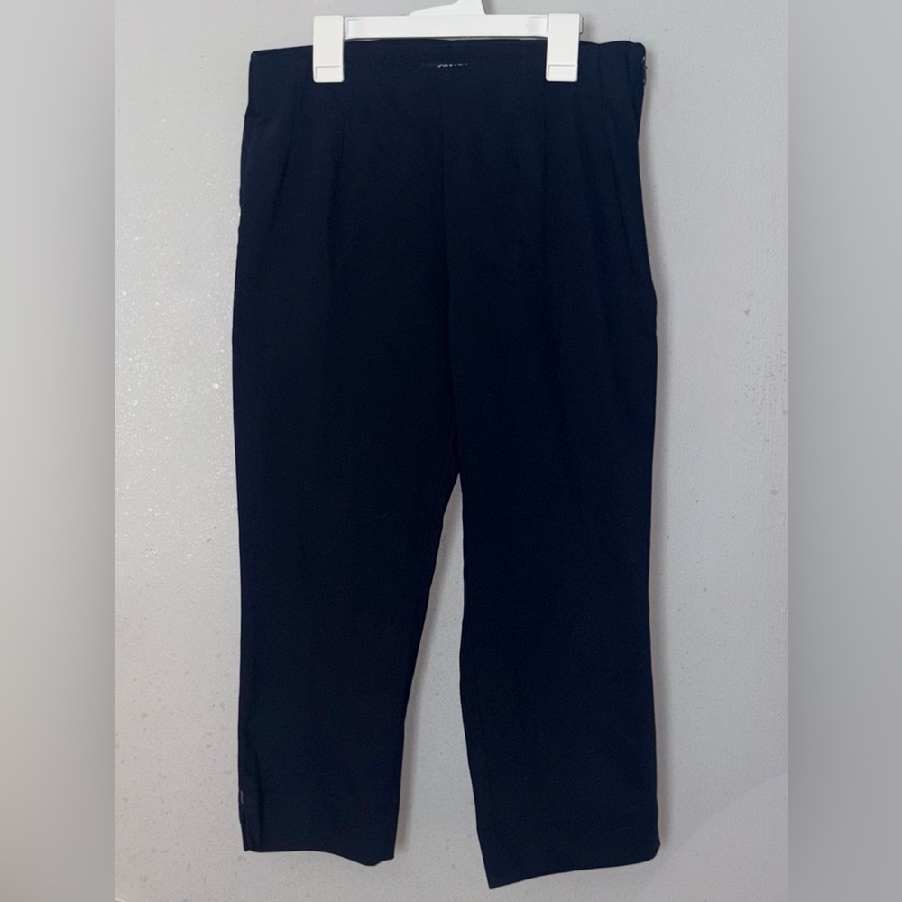 Chaps High Rise Deep Navy Capri pants 6